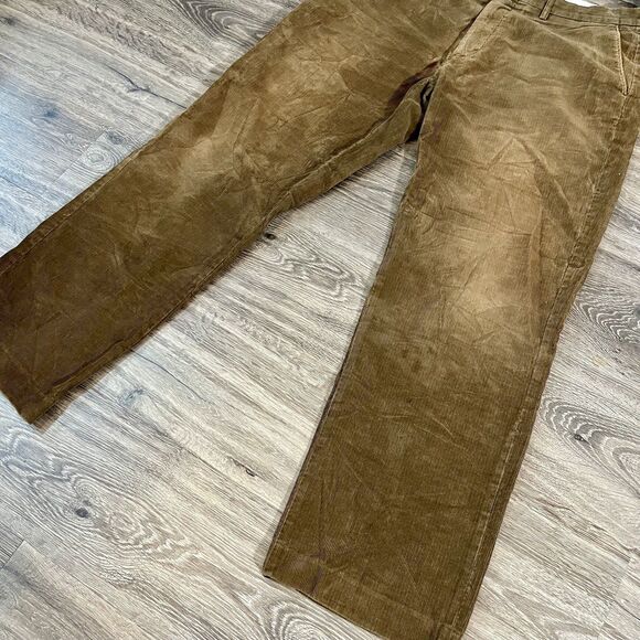 Polo Ralph Lauren Pants Mens 36X32 Brown Corduroy Stretch Classic Fit Preppy - Picture 8 of 13